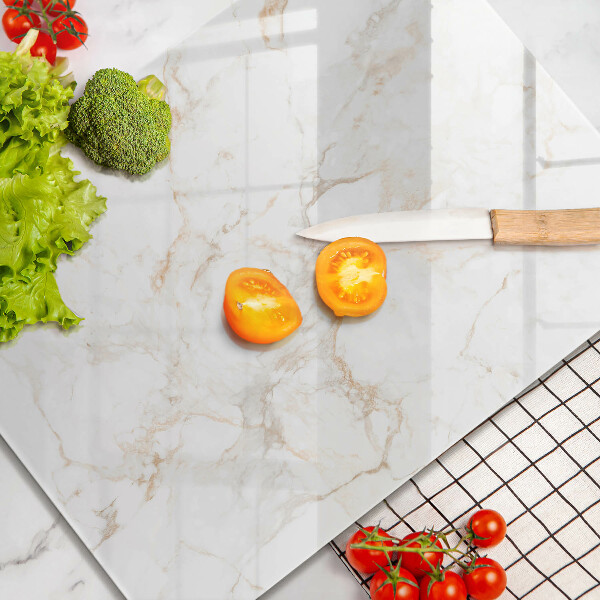 Herd abdeckplatte Eleganter Marmorstein