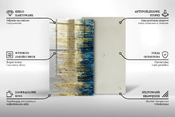 Herd abdeckplatte Designer-Abstraktion