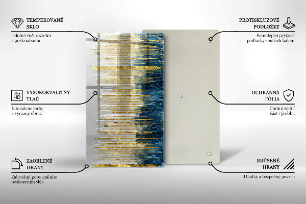 Herd abdeckplatte Designer-Abstraktion