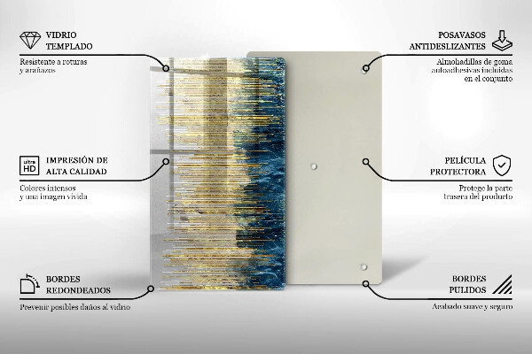 Herd abdeckplatte Designer-Abstraktion