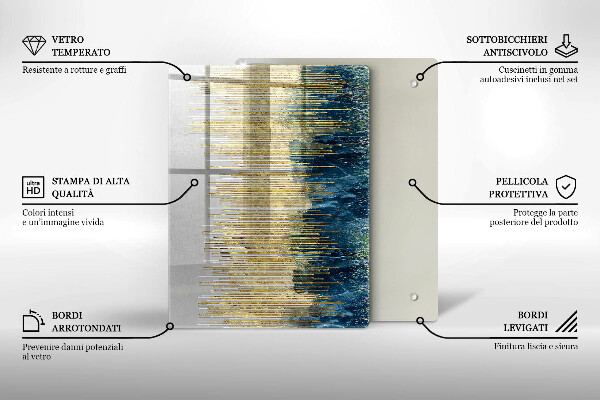 Herd abdeckplatte Designer-Abstraktion
