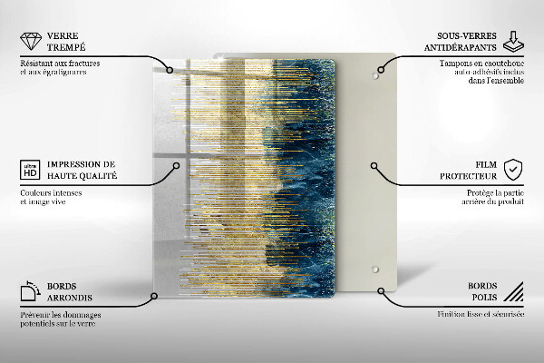 Herd abdeckplatte Designer-Abstraktion