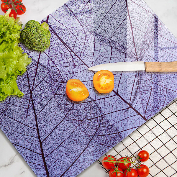 Herd abdeckplatte Blätter mit Adern