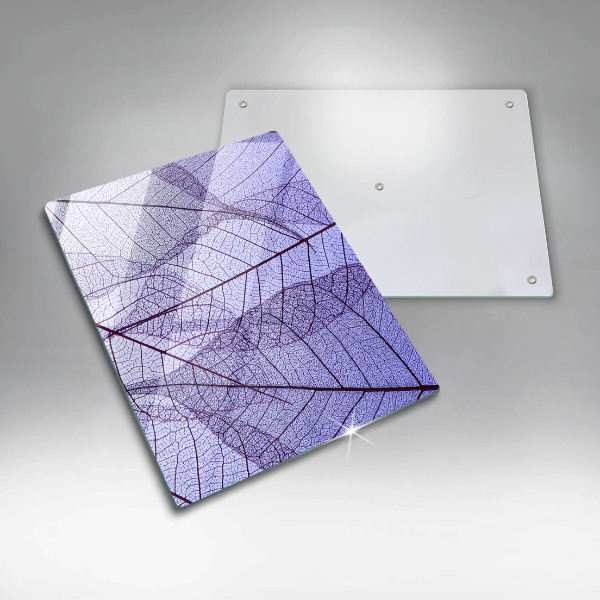 Herd abdeckplatte Blätter mit Adern