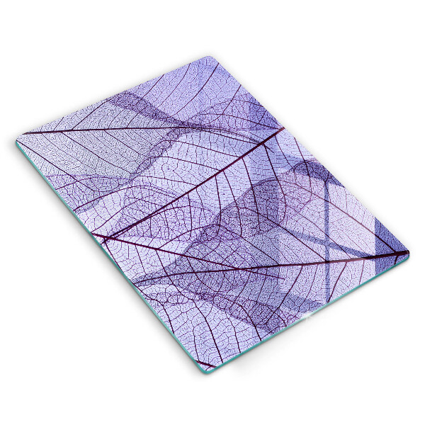 Herd abdeckplatte Blätter mit Adern