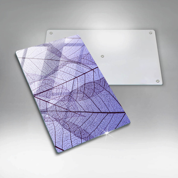 Herd abdeckplatte Blätter mit Adern