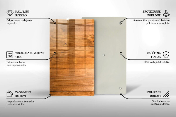 Herd abdeckplatte Holzbretter