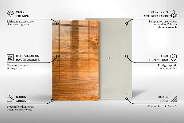 Herd abdeckplatte Holzbretter