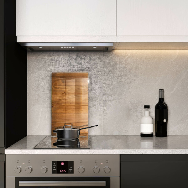 Herd abdeckplatte Holzbretter