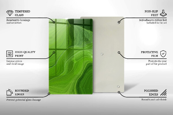 Herd abdeckplatte Abstrakte Textur