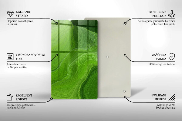 Herd abdeckplatte Abstrakte Textur