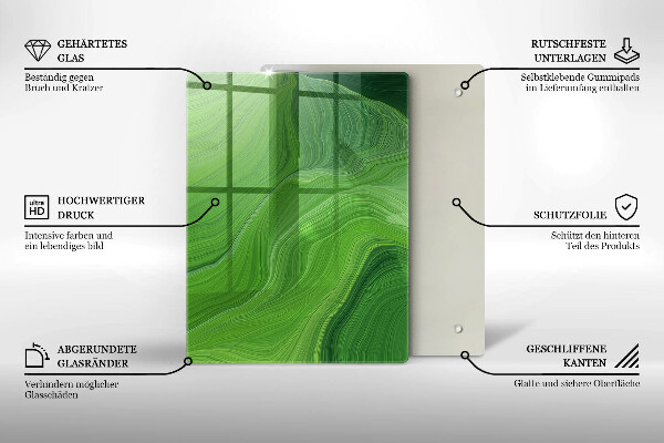 Herd abdeckplatte Abstrakte Textur