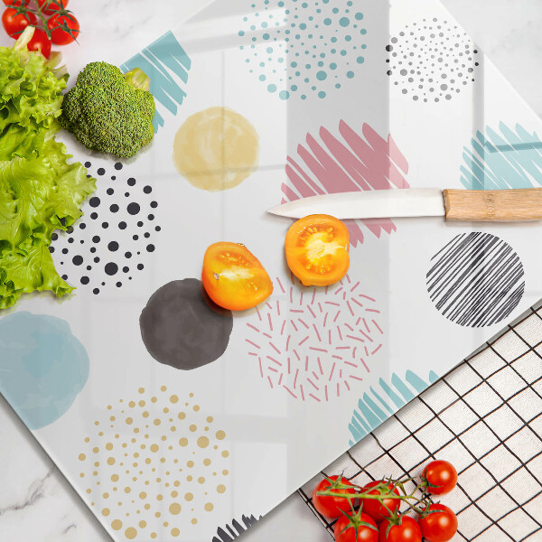 Herd abdeckplatte Bemalte Formen