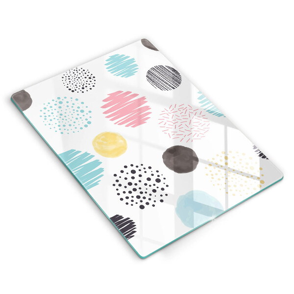 Herd abdeckplatte Bemalte Formen