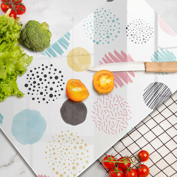 Herd abdeckplatte Bemalte Formen