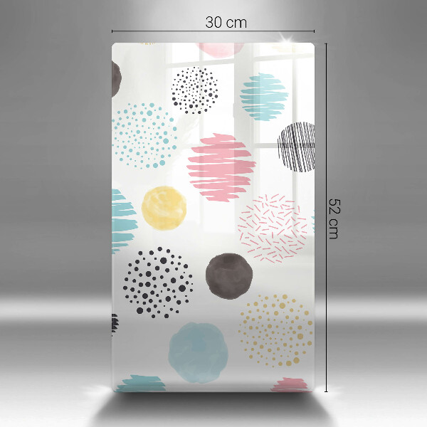 Herd abdeckplatte Bemalte Formen