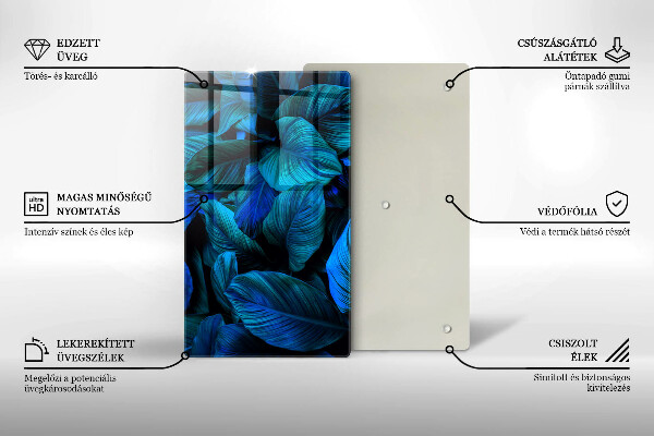 Herd abdeckplatte Blätter der Dschungelvegetation
