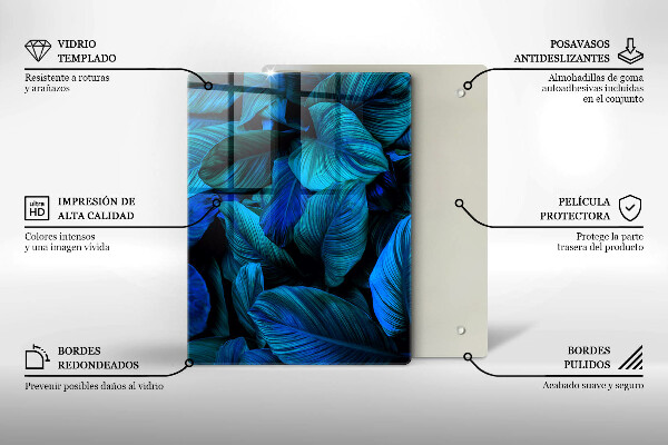Herd abdeckplatte Blätter der Dschungelvegetation