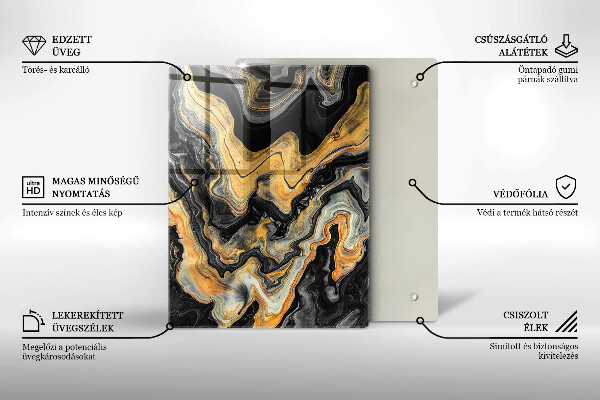 Herd abdeckplatte Abstrakte Struktur