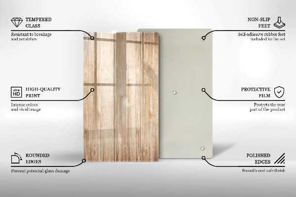 Herd abdeckplatte Holzbretter
