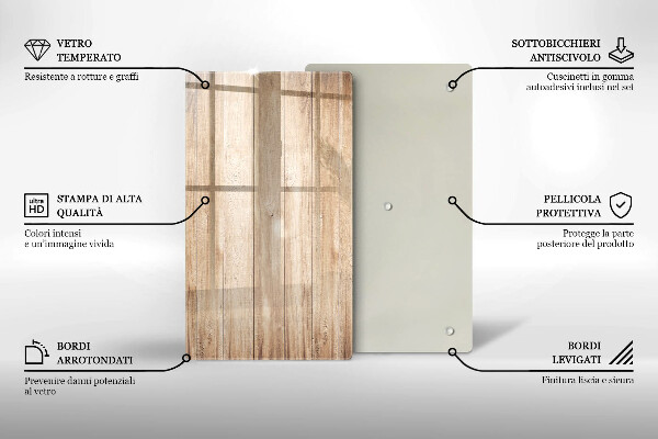 Herd abdeckplatte Holzbretter