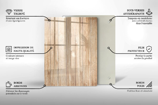 Herd abdeckplatte Holzbretter