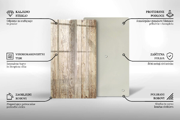 Herd abdeckplatte Holzbretter