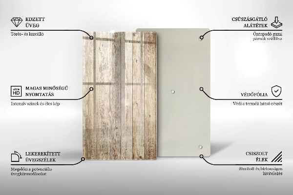 Herd abdeckplatte Holzbretter