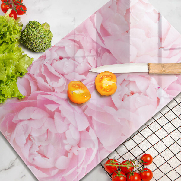 Herd abdeckplatte Zarte Pfingstrosen