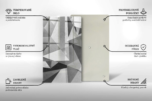 Herd abdeckplatte Konkrete scharfe Abstraktion