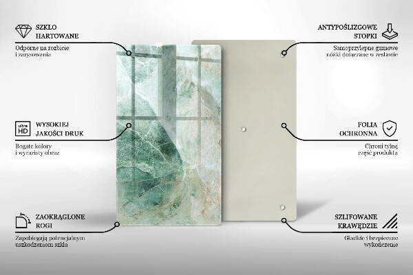 Herd abdeckplatte Steinstruktur