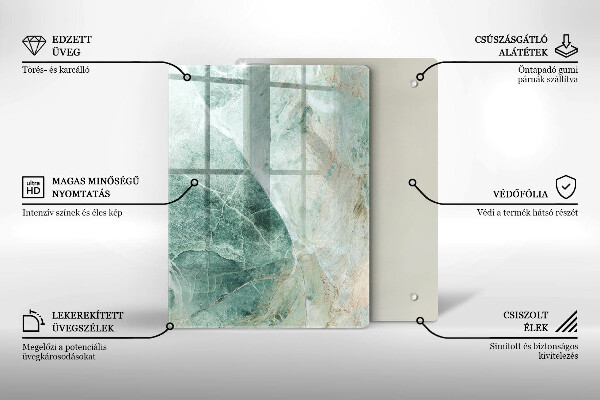 Herd abdeckplatte Steinstruktur