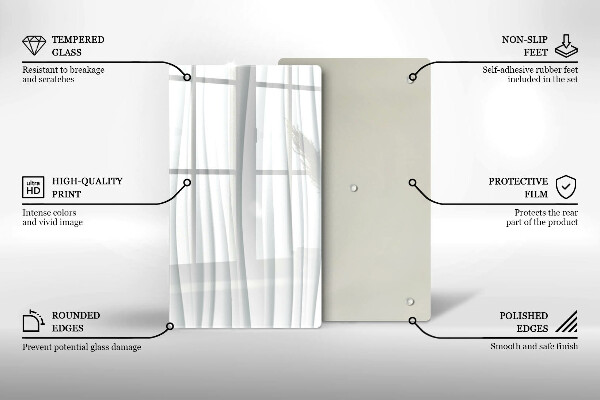 Herd abdeckplatte Moderne Struktur
