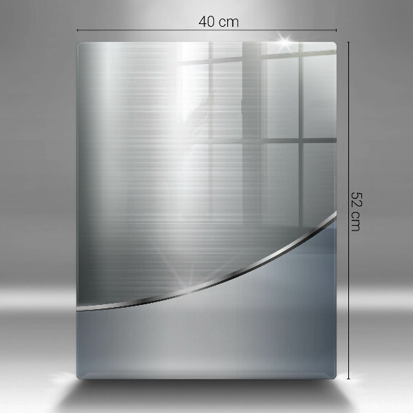 Herd abdeckplatte Abstraktionsmuster aus Metall