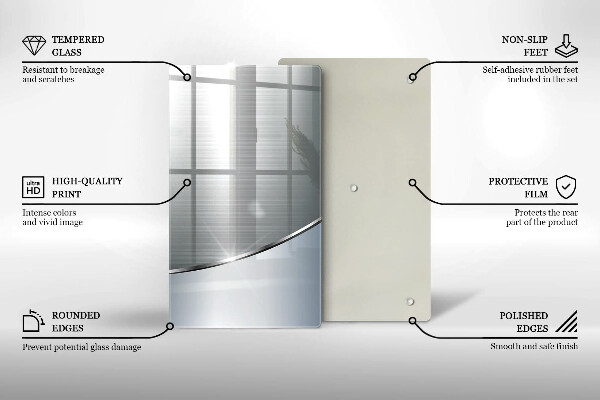 Herd abdeckplatte Abstraktionsmuster aus Metall