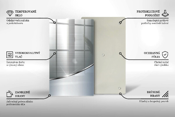 Herd abdeckplatte Abstraktionsmuster aus Metall