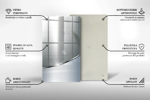 Herd abdeckplatte Abstraktionsmuster aus Metall