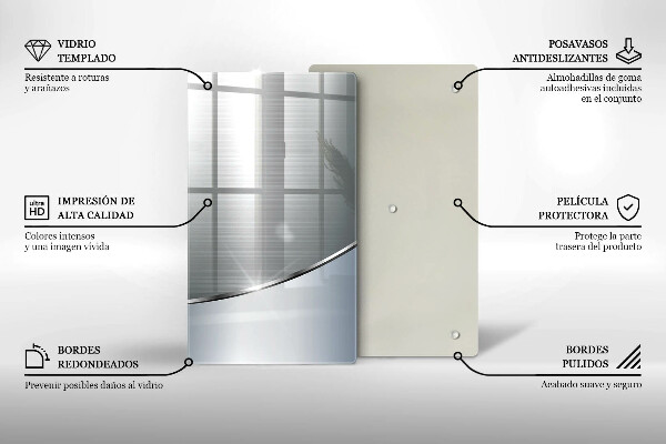 Herd abdeckplatte Abstraktionsmuster aus Metall