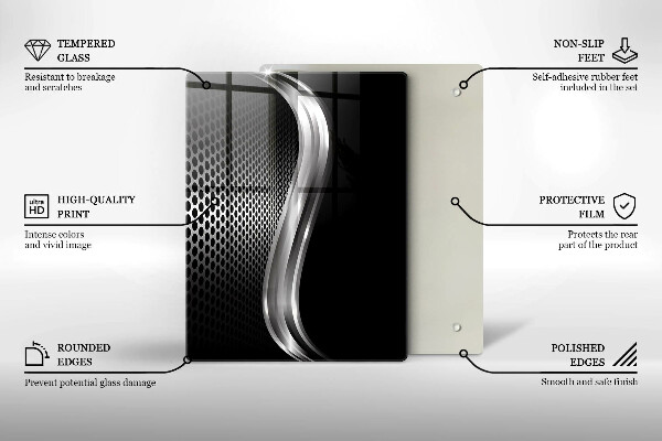 Herd abdeckplatte Metallstruktur