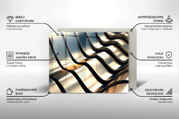 Herdabdeckplatte glas 3D-Metallformen