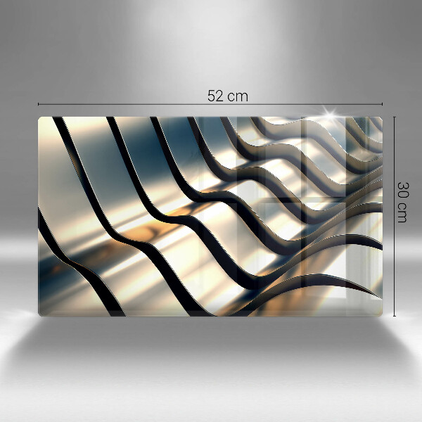 Herdabdeckplatte glas 3D-Metallformen