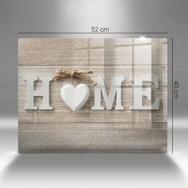 Herdabdeckplatte glas Home