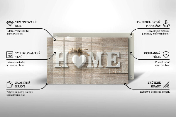 Herdabdeckplatte glas Home