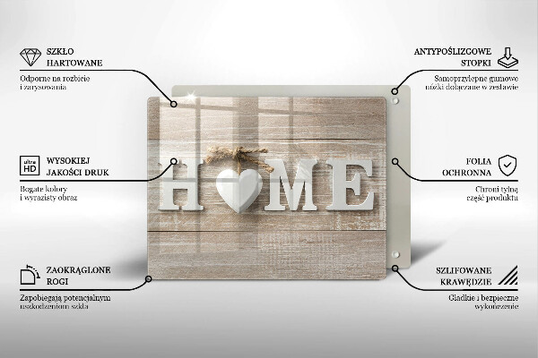 Herdabdeckplatte glas Home