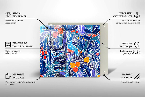 Ceranfeld schutz Bemalte Wiese