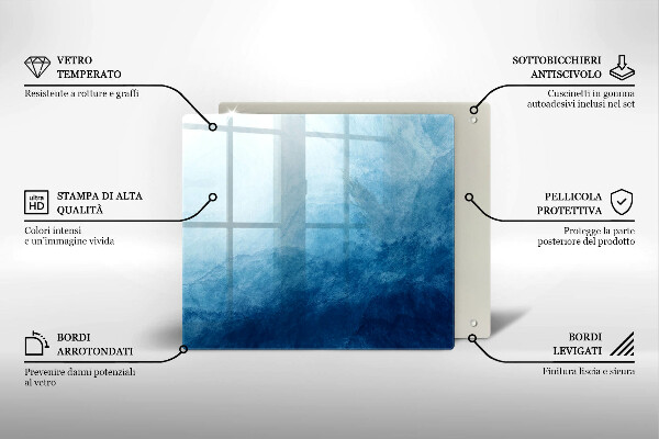 Ceranfeldabdeckung Abstrakter Hintergrund