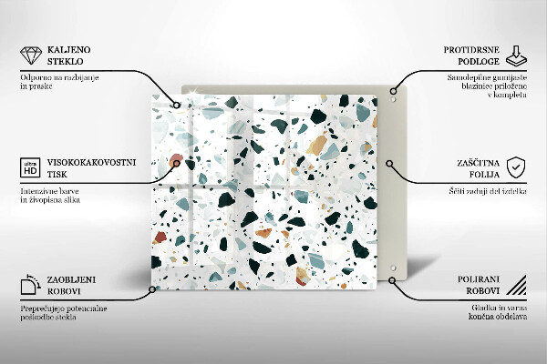 Ceranfeld schutz Helles Steinzeug
