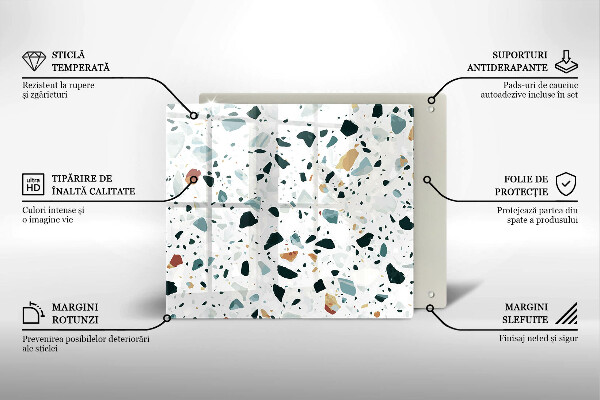 Ceranfeld schutz Helles Steinzeug
