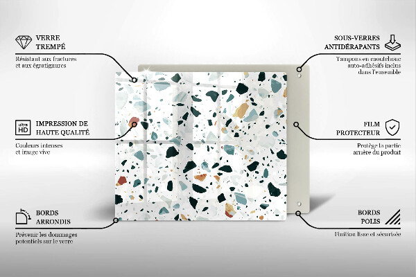 Ceranfeld schutz Helles Steinzeug