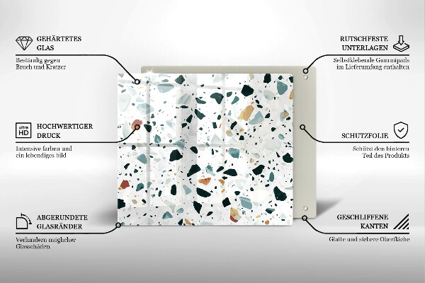 Ceranfeld schutz Helles Steinzeug